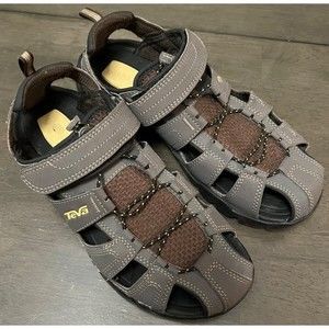 Teva Forebay Outdoor Sandal Men's Size 8 Excellent Condition Gray/Brown